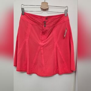 New Title Nine Swingtastic Athletic Women's Skort Skirt A-line SIZE 6 RED